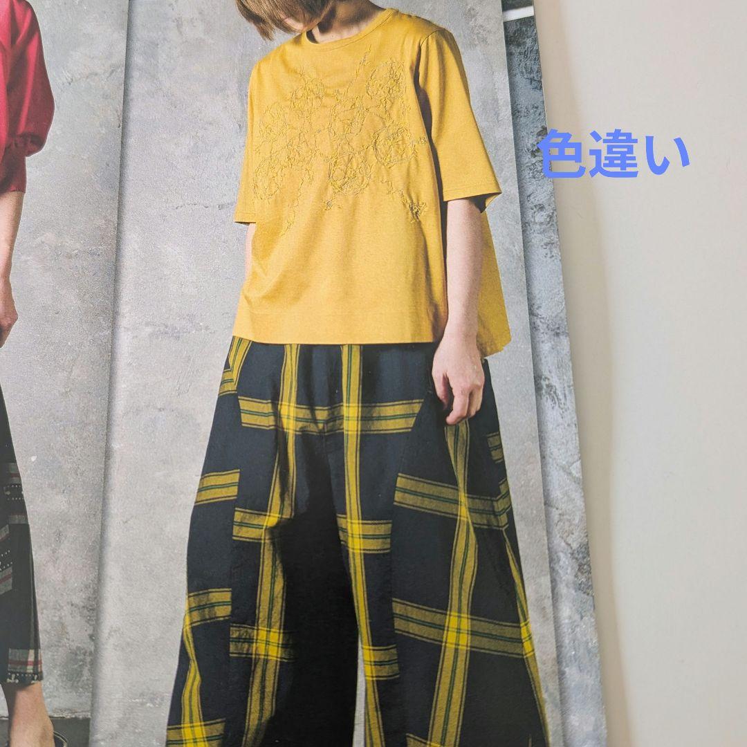 【未使用品】CRESCENT　クレッシェント　カットソー　プルオーバー　刺繍入り