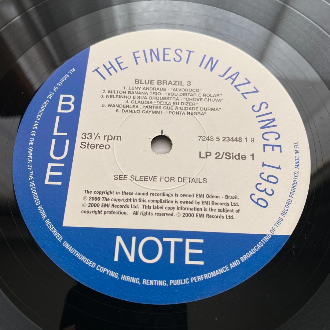 洋楽 2LP Blue Brazil Vol. 3 Blue Note UK