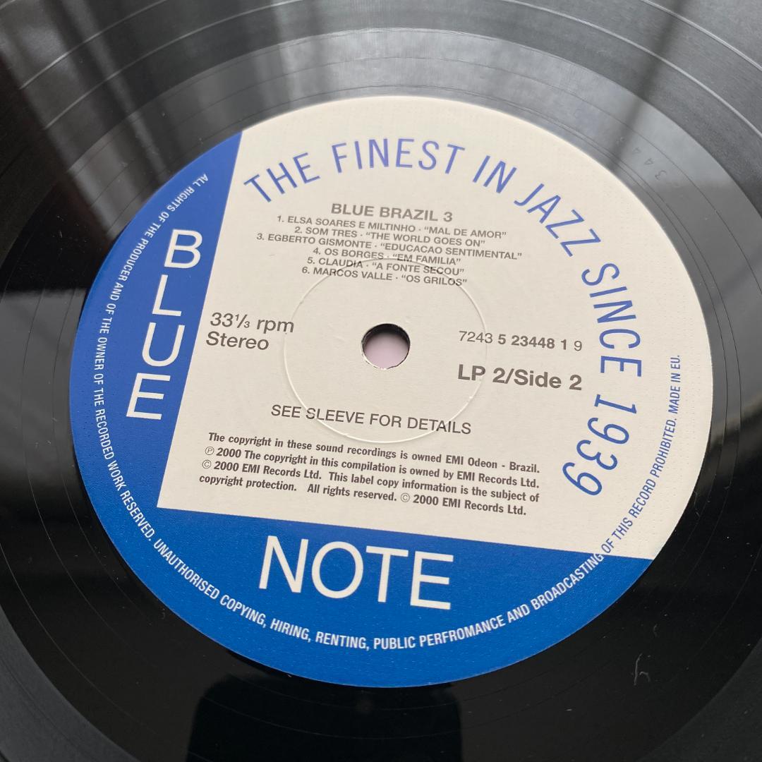 洋楽 2LP Blue Brazil Vol. 3 Blue Note UK