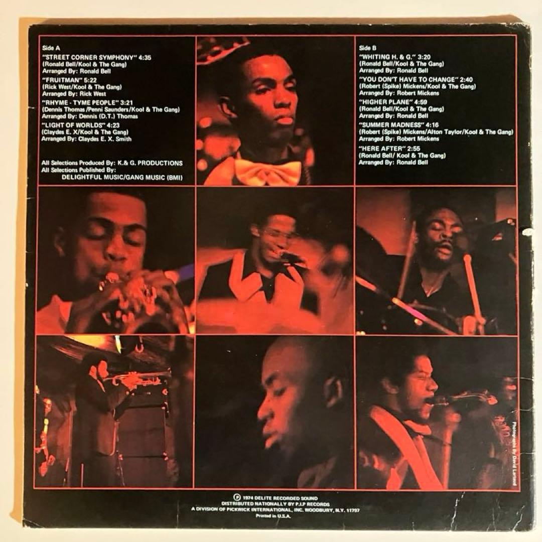 US盤 Kool & The Gang/Light of Worlds レコード