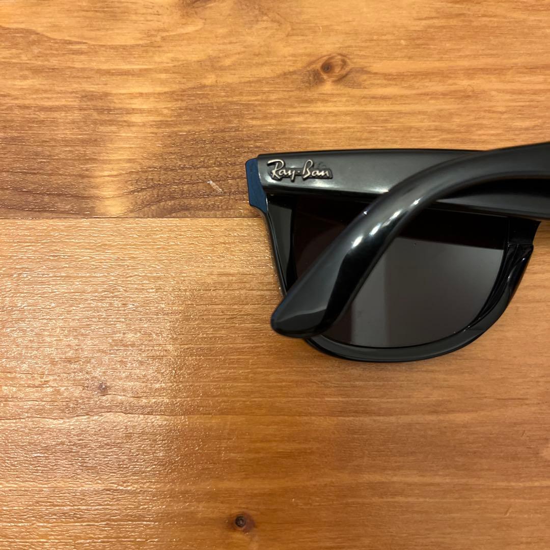 Ray-Ban ブラック ウェイファーラー サングラス