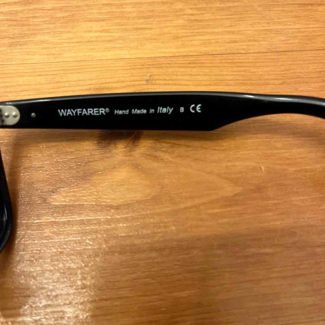 Ray-Ban ブラック ウェイファーラー サングラス