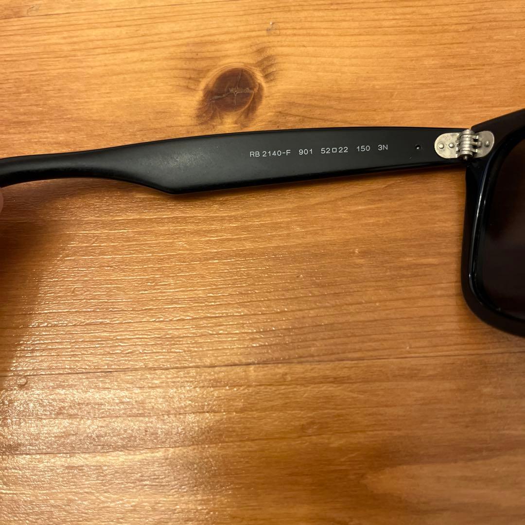 Ray-Ban ブラック ウェイファーラー サングラス