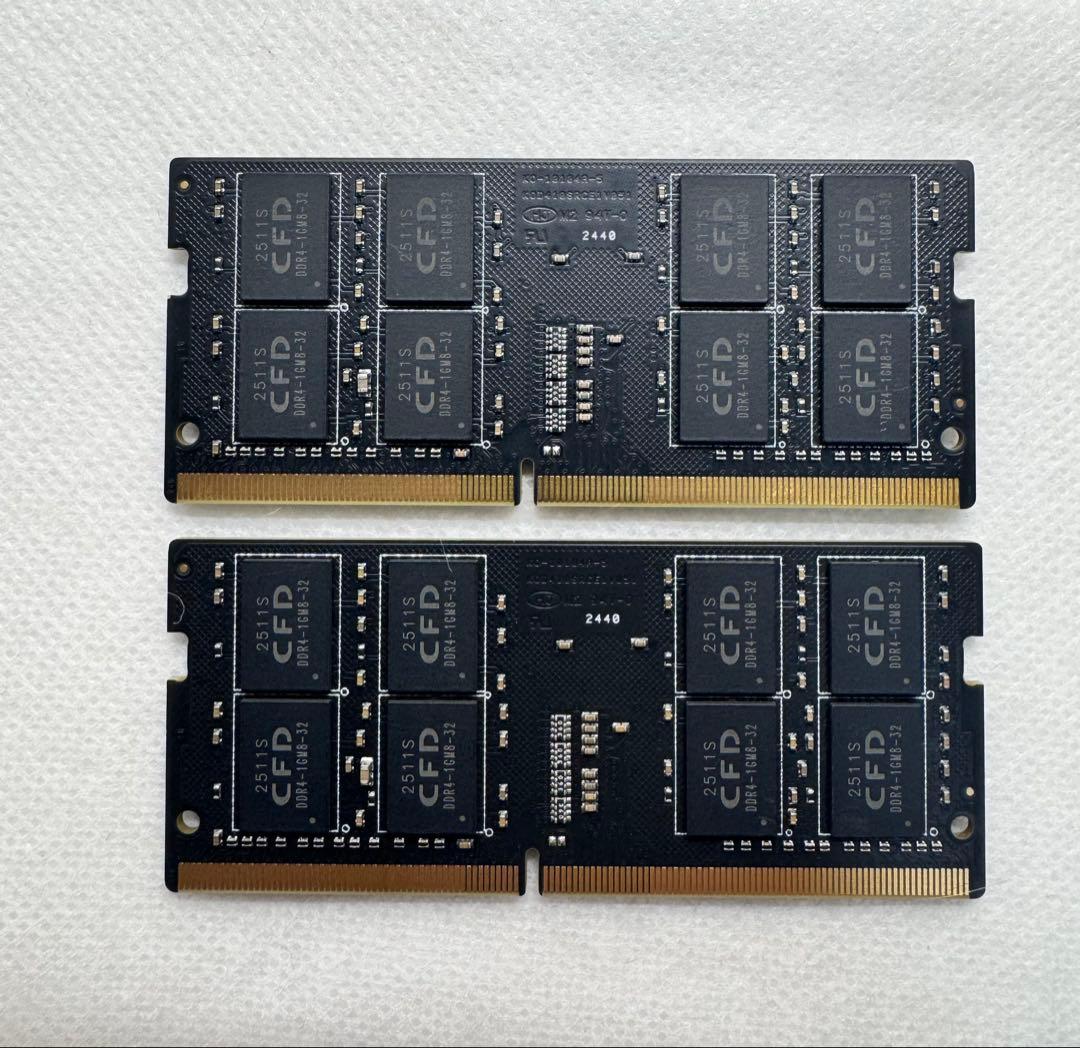 D4N3200CS-16G PC4-25600 16GBx2枚=32GB