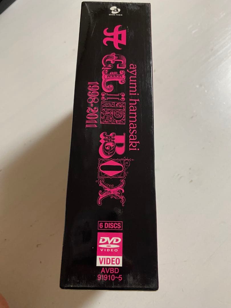 美品。浜崎あゆみCLIP BOX 1998-2011