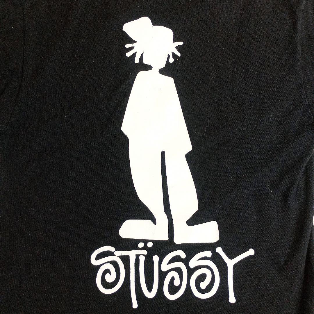 STUSSY Tシャツ シャドーマン 即完売品 ブラック