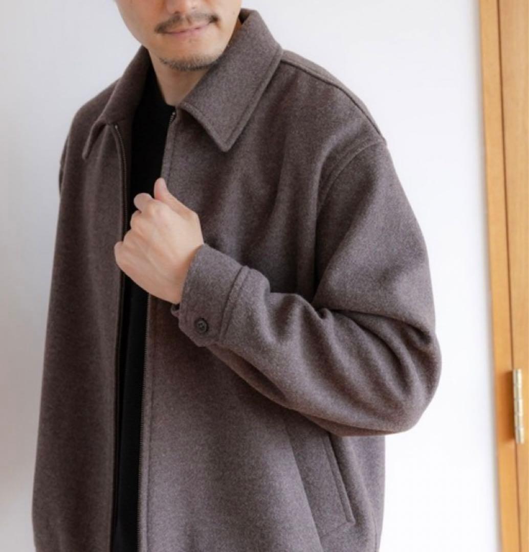 1.1万新品★タグ付き　GLOBAL WORK ブルゾン　ストレッチ　ウール調