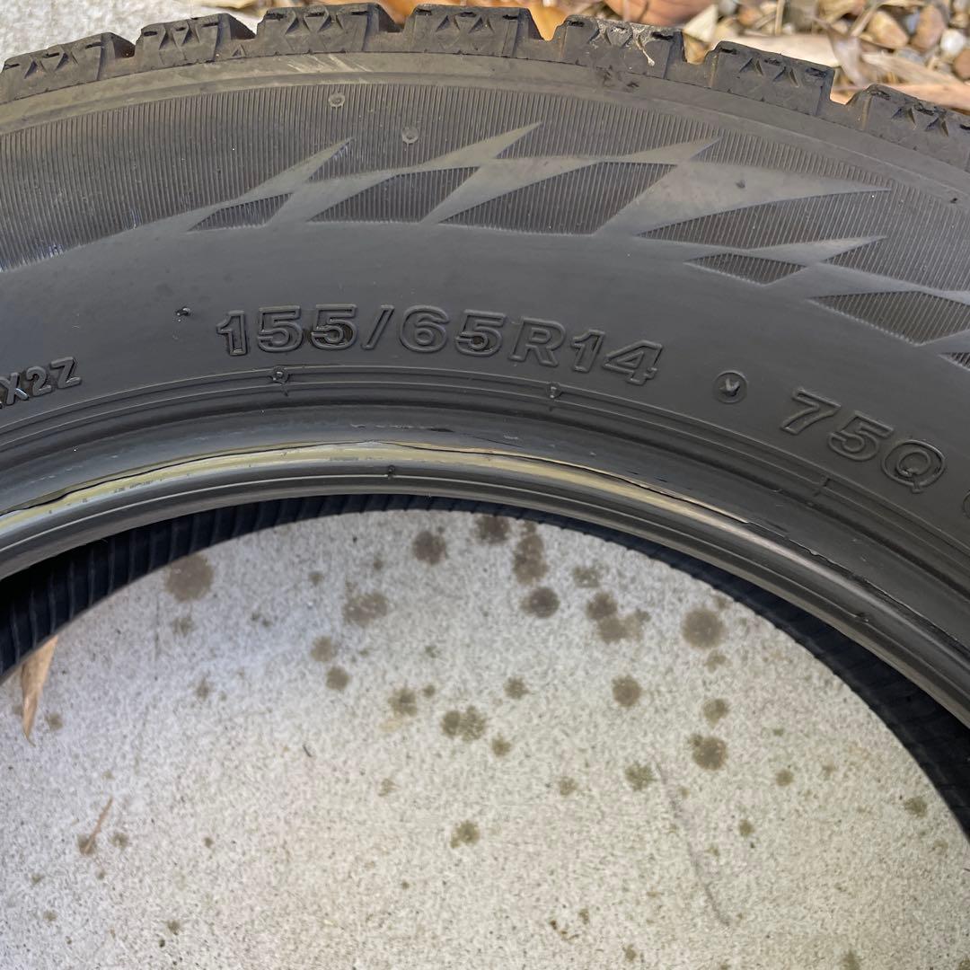 ブリヂストンBLIZZAK VRX2 155/65R14 4本セット！
