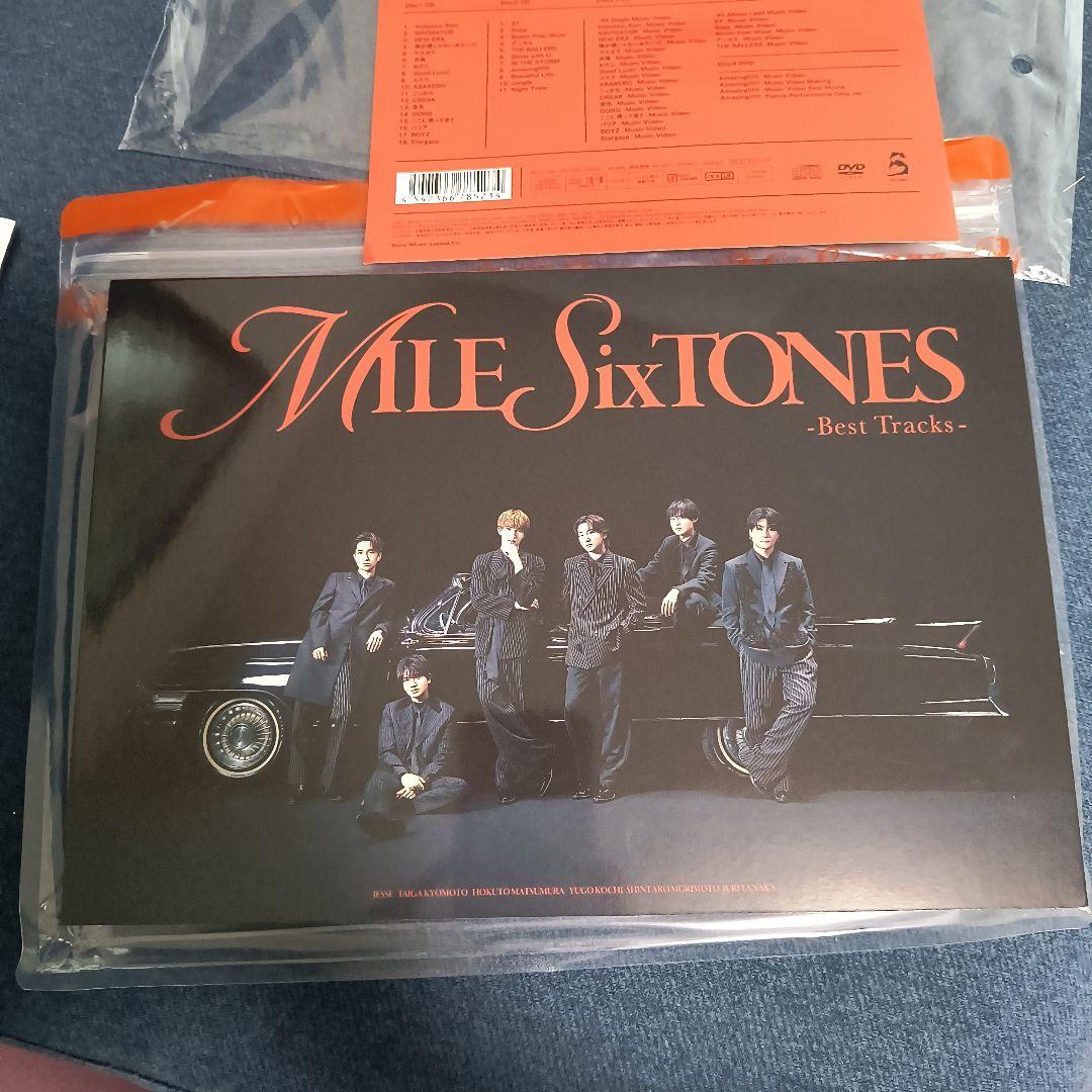 パスカード有 MILE SixTONES -Best Tracks- 初回盤A