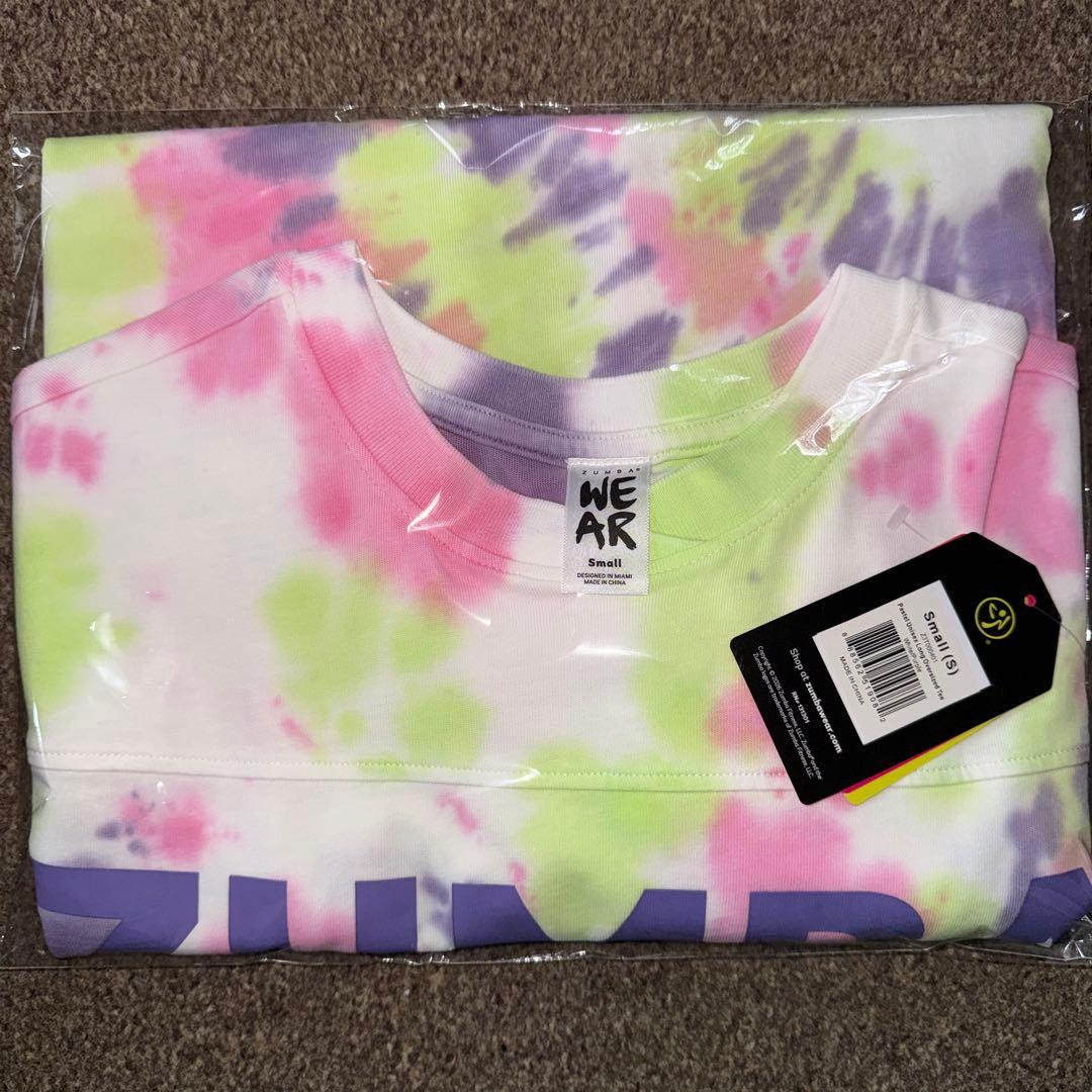 正規品 新品未使用 ZUMBA パステルコレクションTシャツS