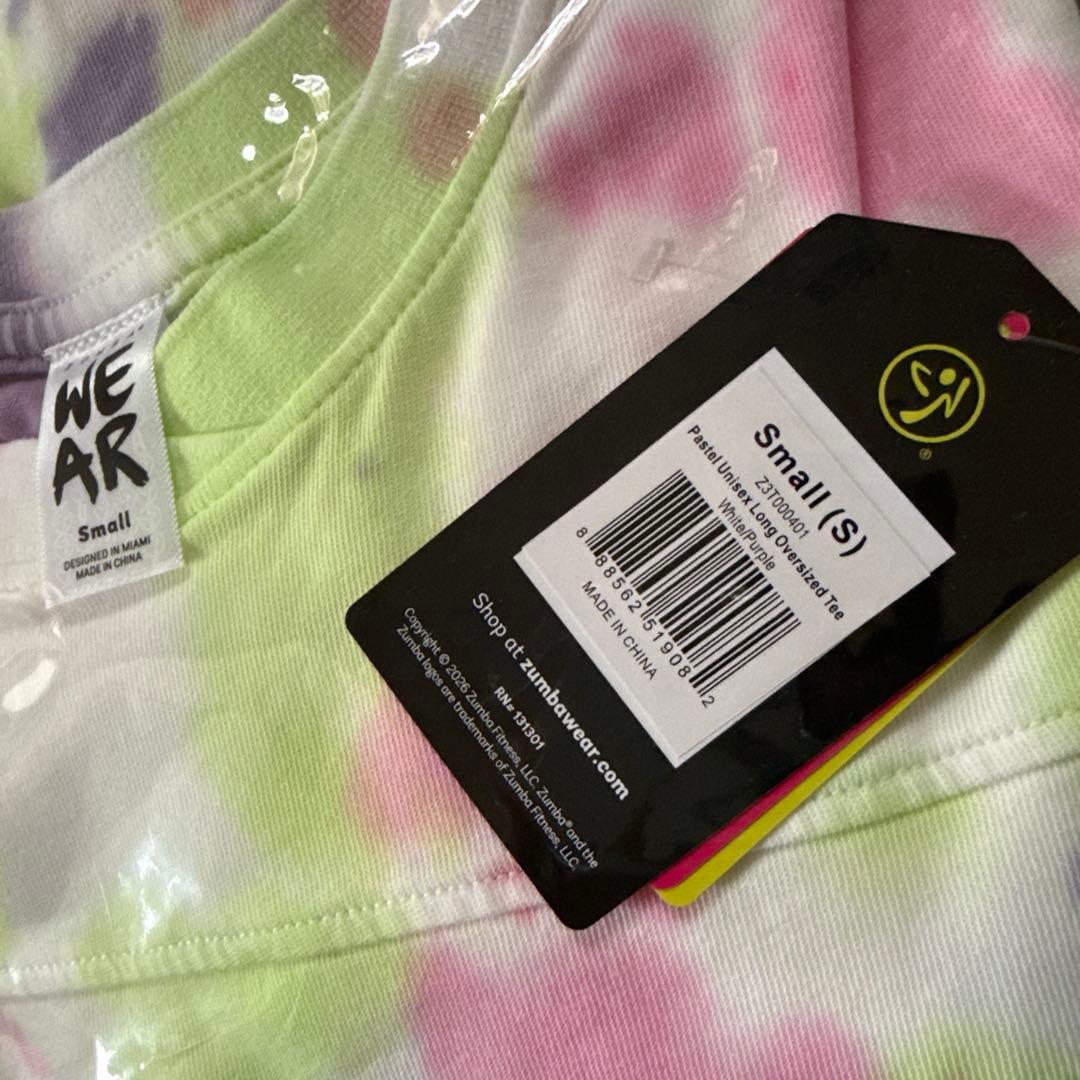 正規品 新品未使用 ZUMBA パステルコレクションTシャツS