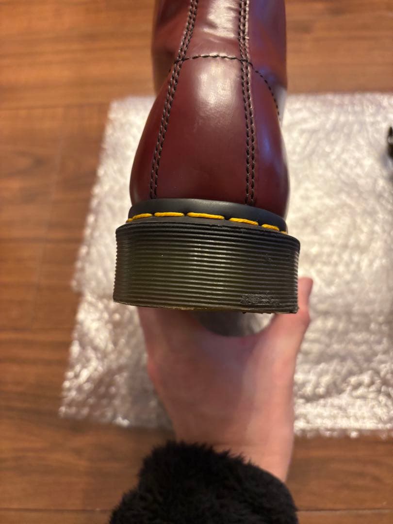 ドクターマーチン　ブーツ　ブラウン　茶色　レディース　25cm UK6