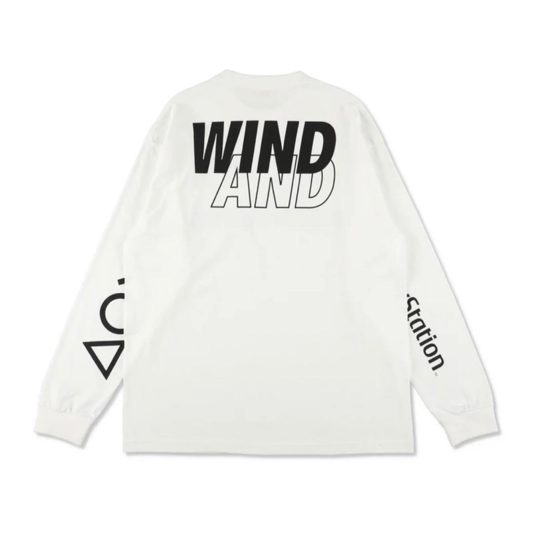 【新品未開封】WIND AND SEA ホワイト ロングスリーブ Tシャツ XL