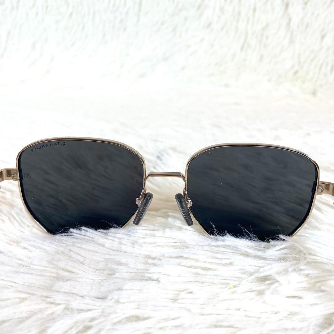 極美品　DITA LANCIER　LSA-421　チタン　ブラウンレンズ