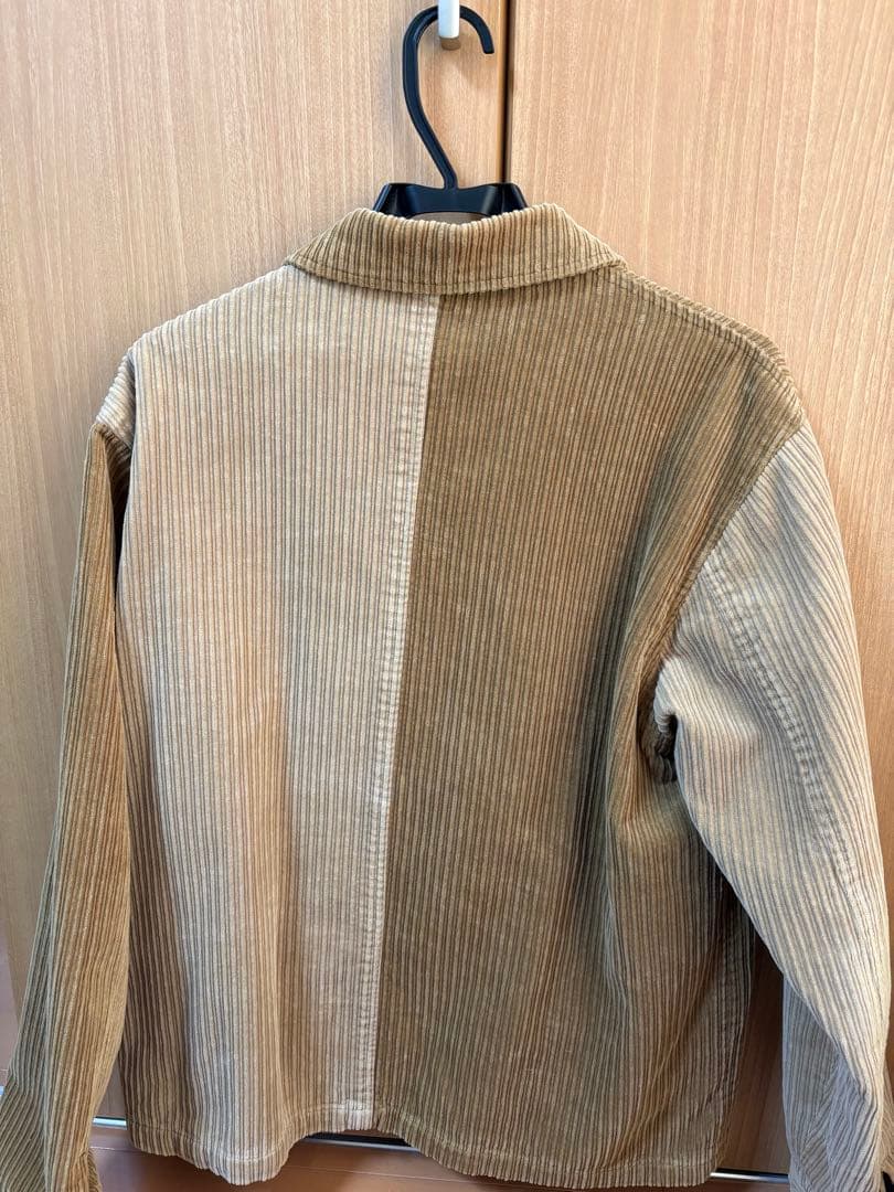 Stussy コーデュロイジャケット ベージュ ブラウン Mサイズ 美品