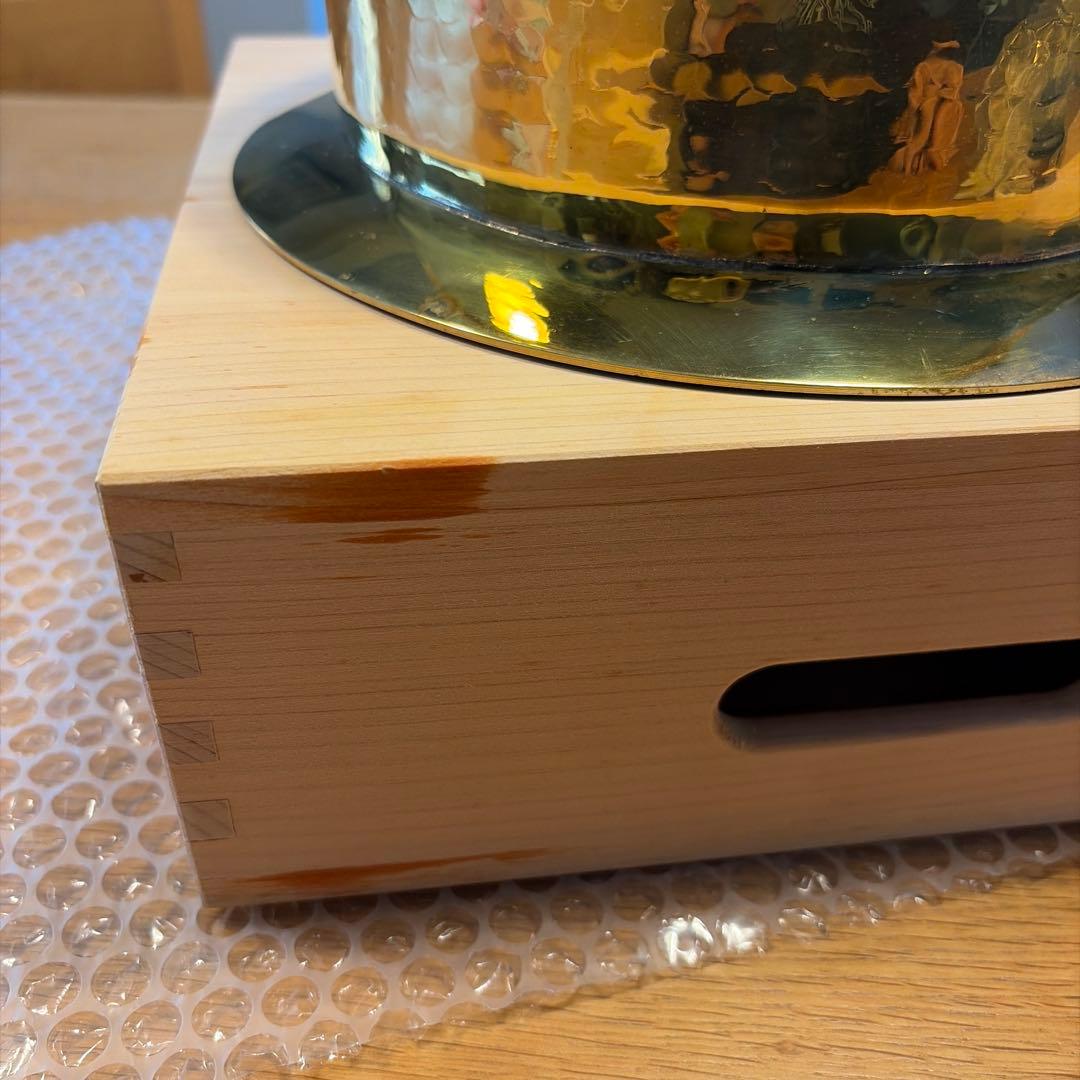 純銅製直火釜　5号炊き