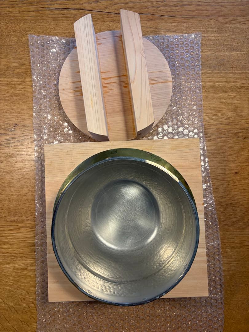 純銅製直火釜　5号炊き