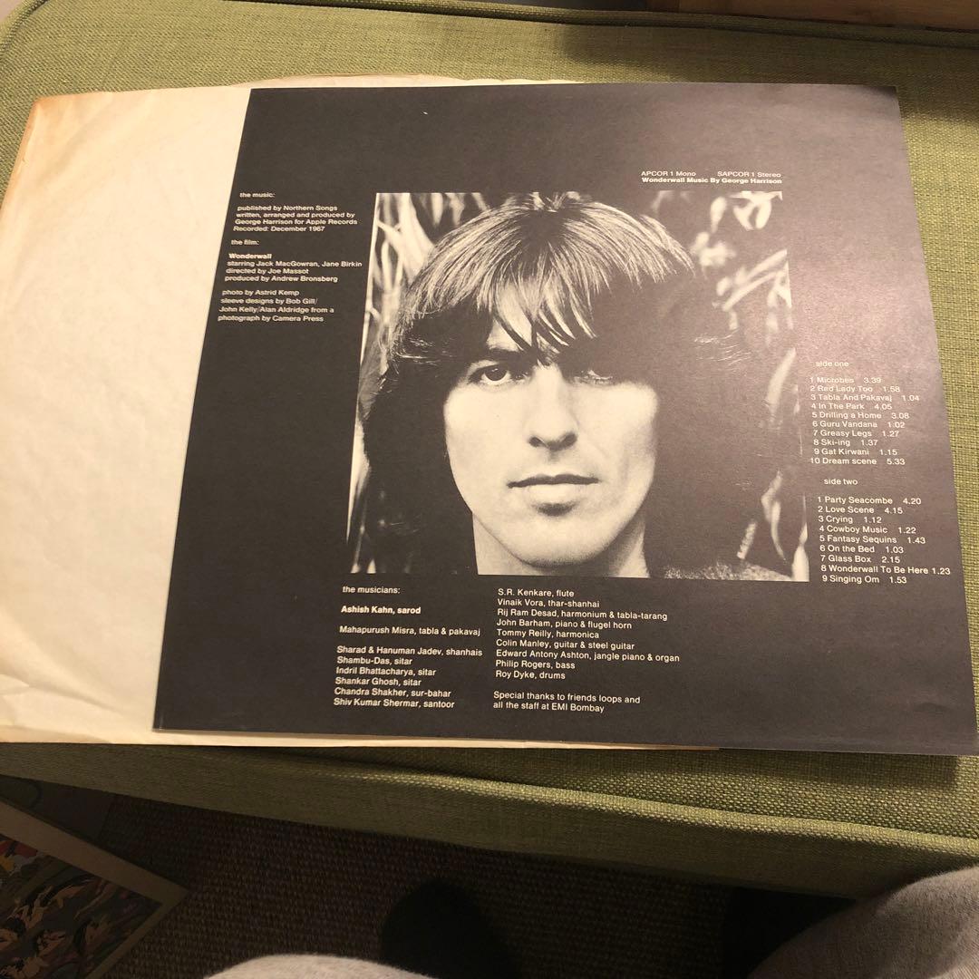 た*ん様 WONDERWALL MUSIC G.HARRISON UK STER