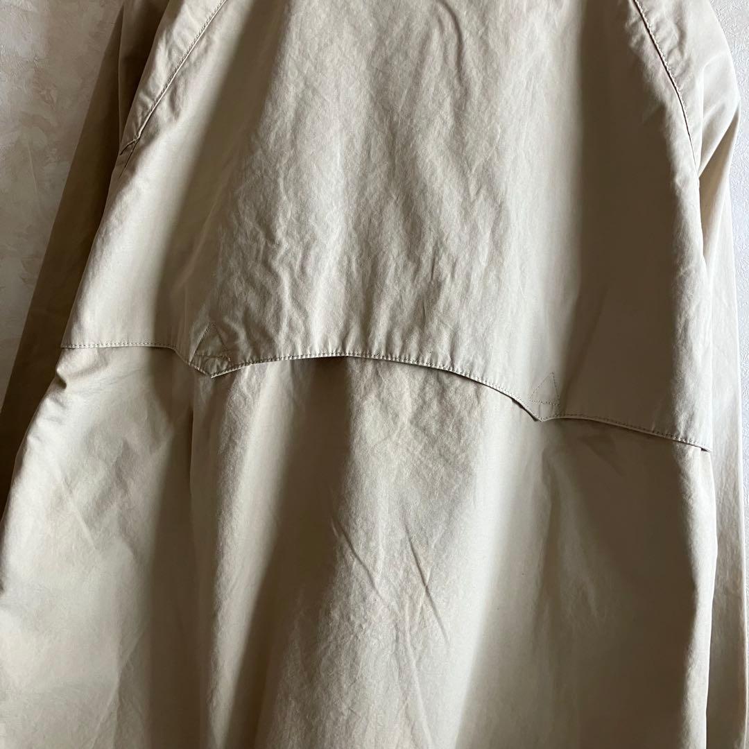 90's ラルフローレン リバーシブル ハリントンJKT ベージュ L