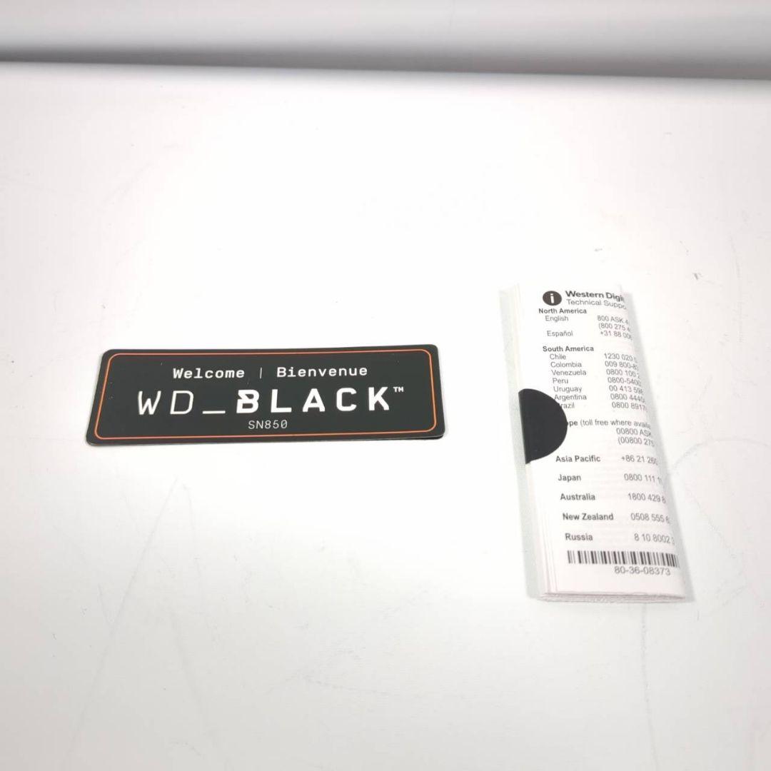 内蔵型SSD Western Digital WB_Black SN850X 1TB SSD