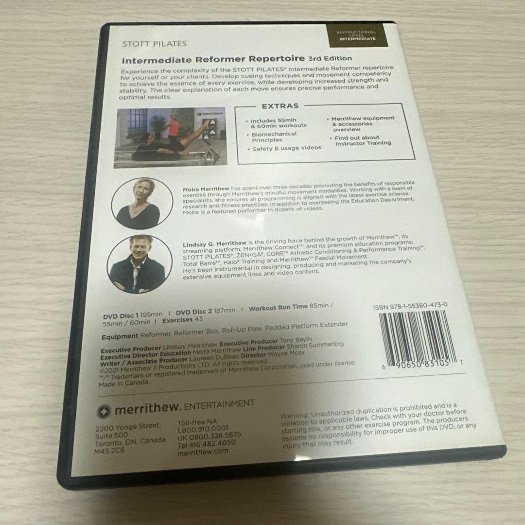 スポーツ・フィットネス IntermediateReformerRepertoire3rdEdition