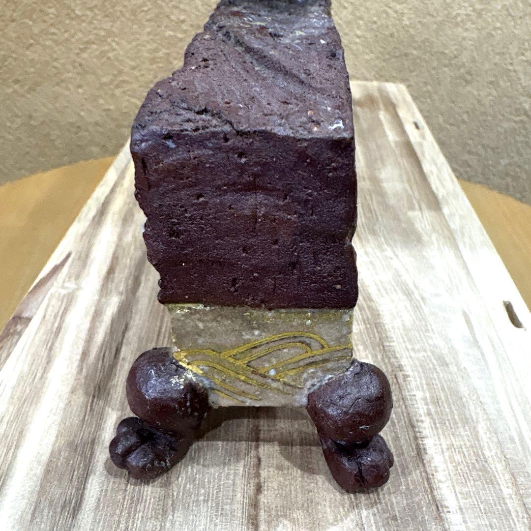 九谷焼作家中村梅山作　象嵌色絵花挿し