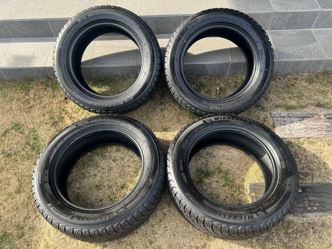 美品◆2023年◆バリ山195/60R16ミシュランX-ICEスタッドレス4本①