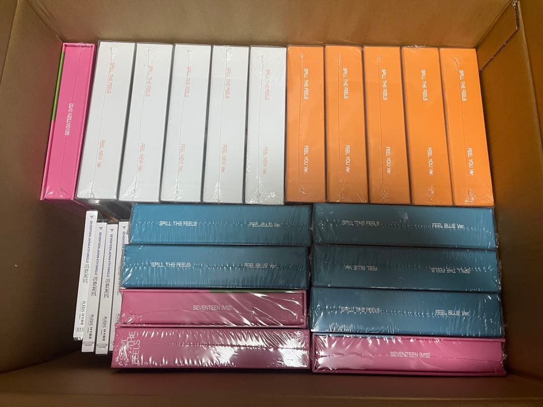 SEVENTEEN セブチSPILL THE FEELS 消費期限　新品未開封