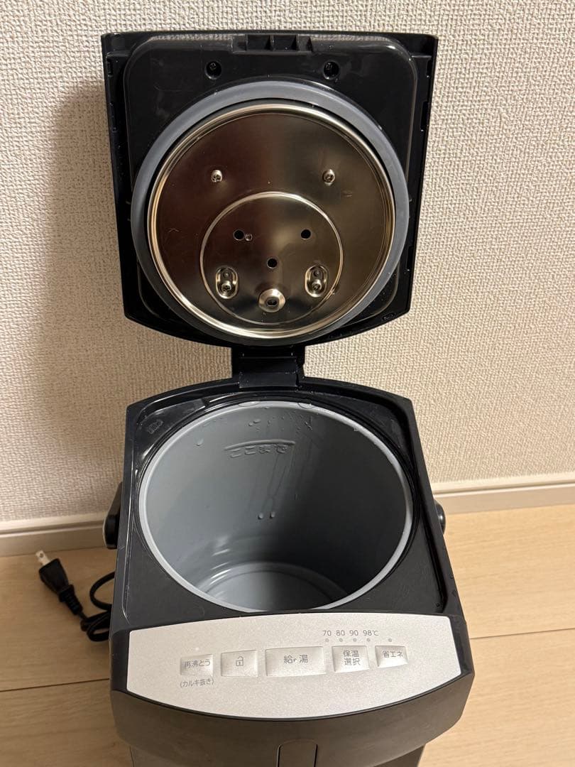アイリスオーヤマ 電気ポット 3.0L IAHD-230AZ-B 2024年製