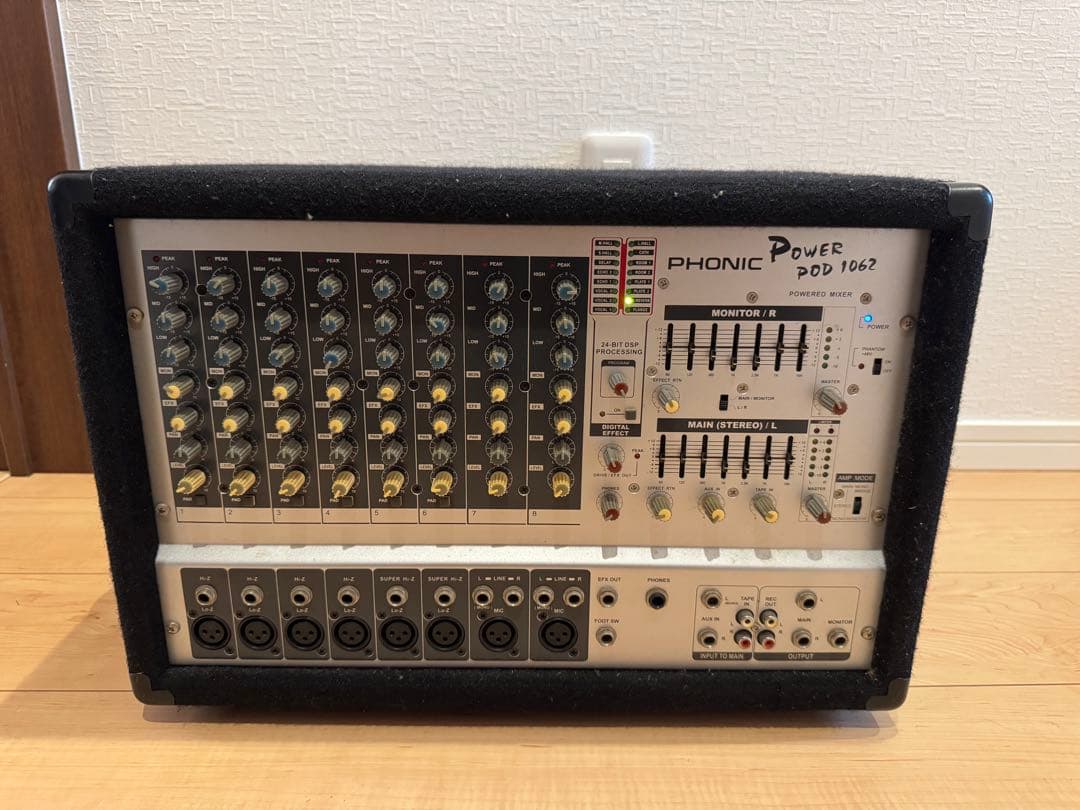 送料込みPHONIC Power POD 1062 パワードミキサー