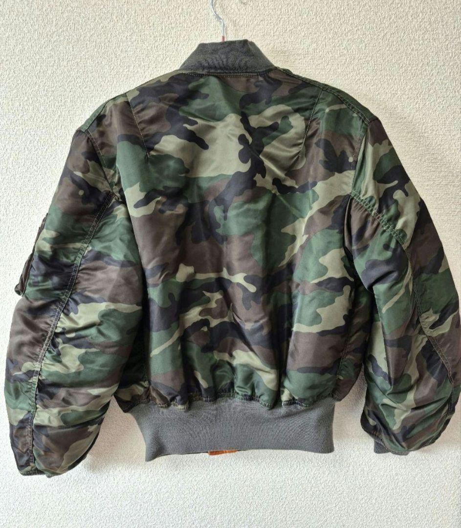 C.A.B CLOTHING キャブクロージング 迷彩リバーシブルMA-1 M