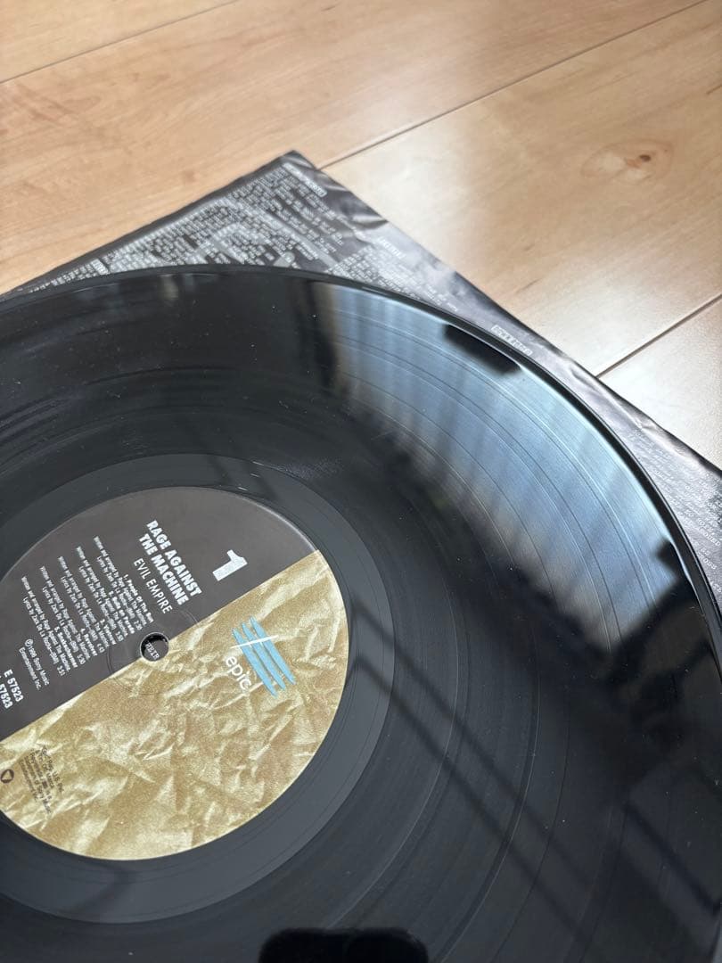 【レア盤】レコード RAGE AGAINST THE MACHINE