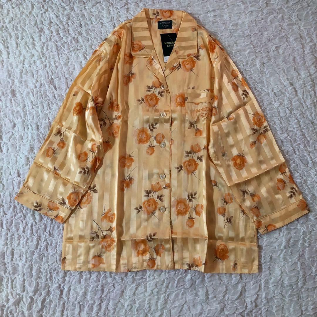 新品　シルク100%パジャマ　M