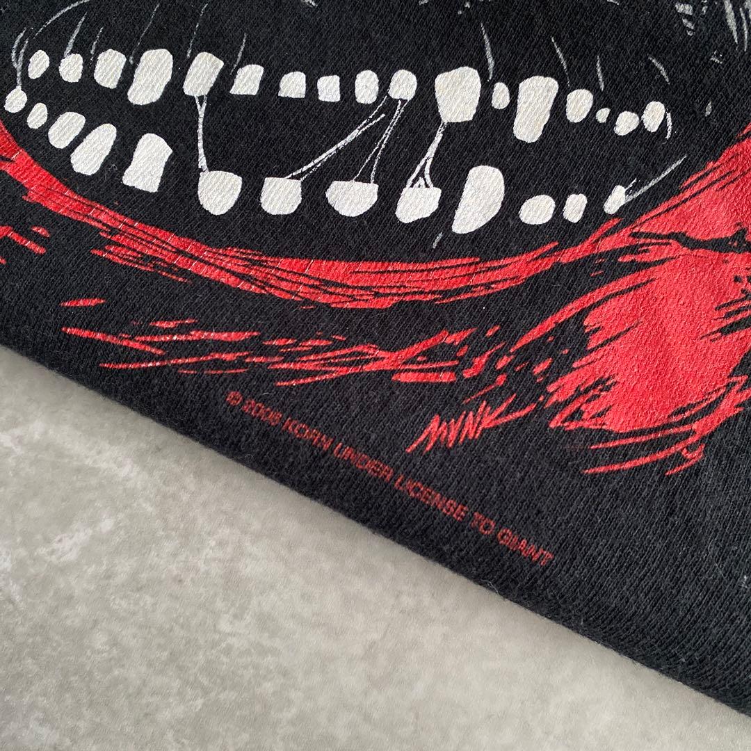 00s Korn プロモ Tシャツ 黒 XL