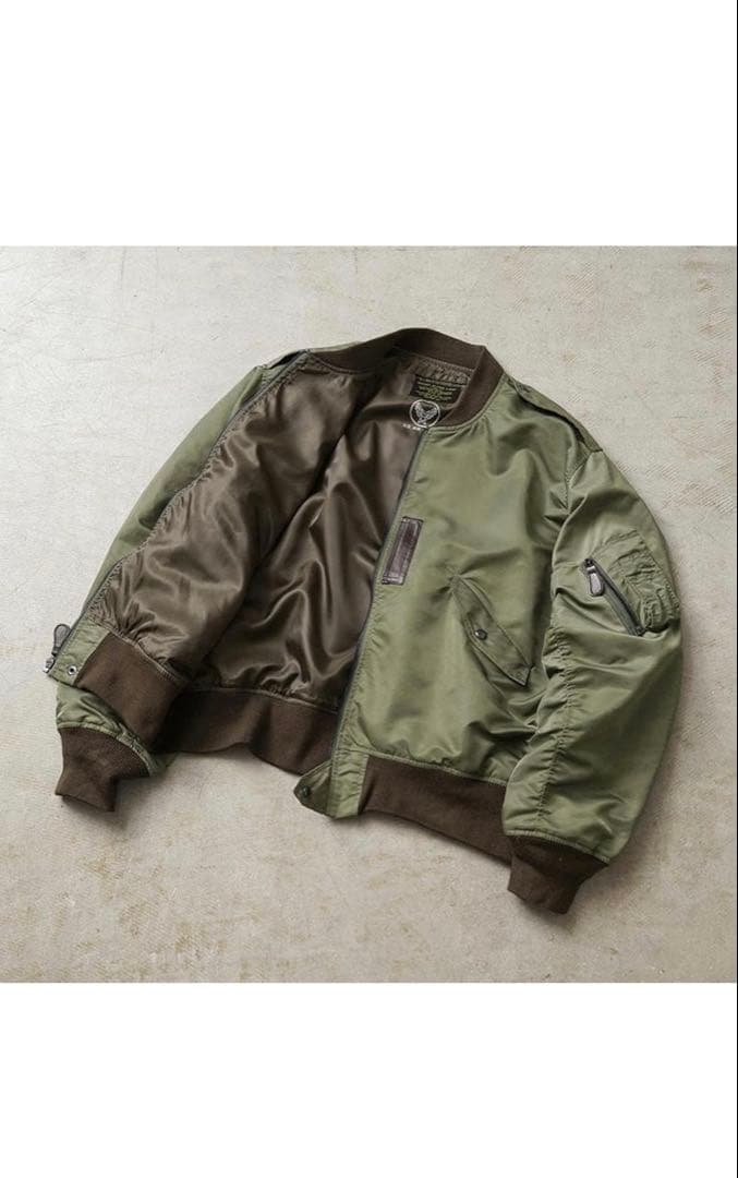 WAIPER 米軍 L-2フライトジャケット MIL-J-5391モデル OD