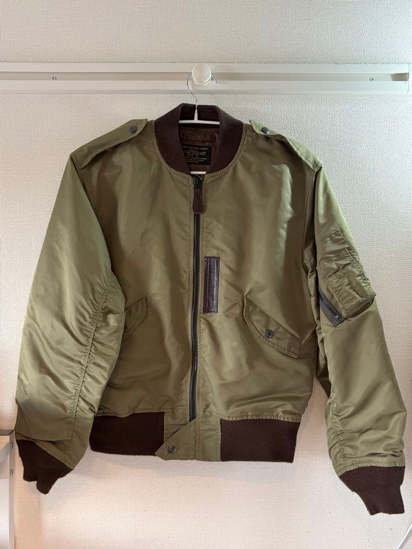 WAIPER 米軍 L-2フライトジャケット MIL-J-5391モデル OD