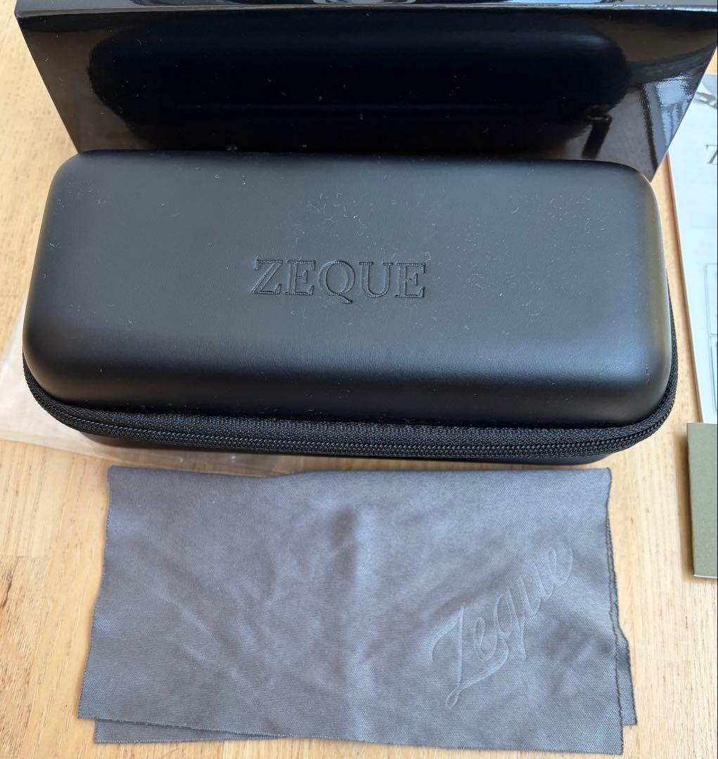 ZEQUE VangX 偏光サングラス TALEX マスターブルーシルバーミラー