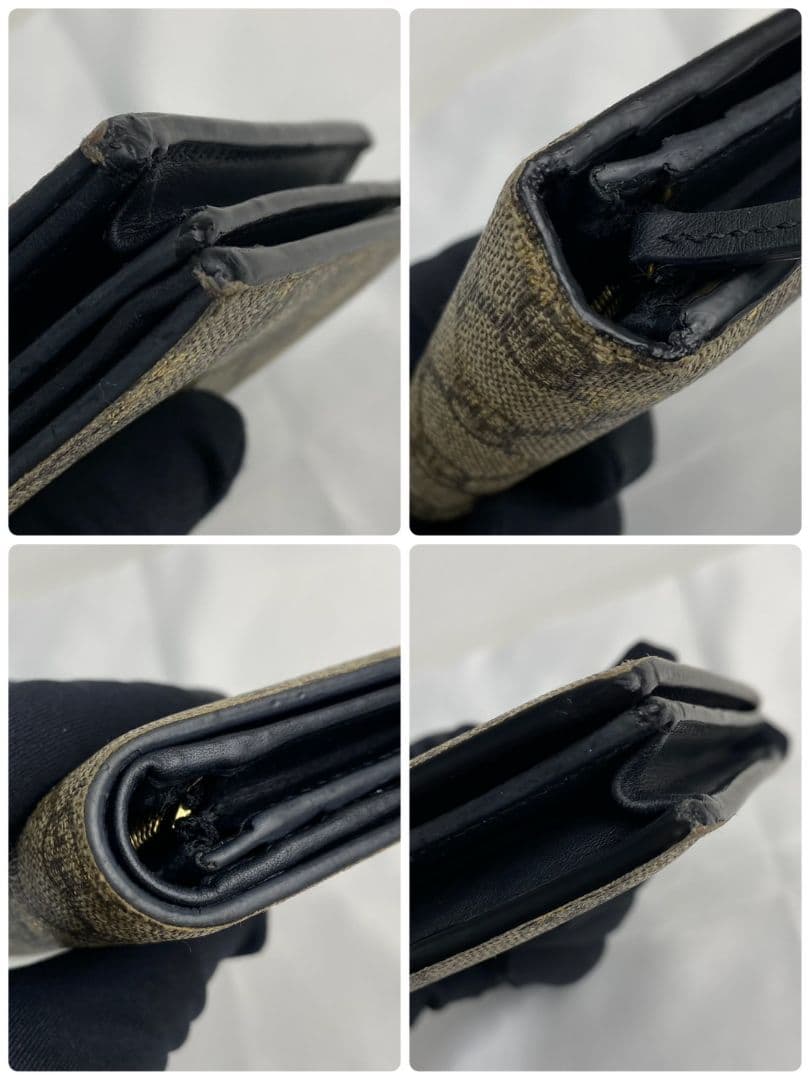 GUCCI グッチ 二つ折り財布 GG 蜂 スプリーム