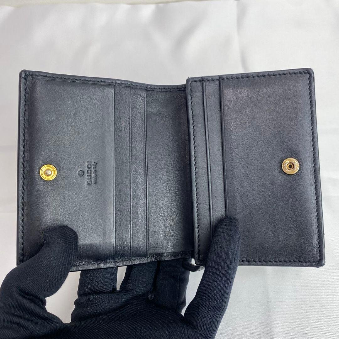 GUCCI グッチ 二つ折り財布 GG 蜂 スプリーム