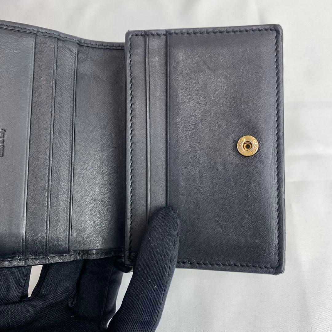 GUCCI グッチ 二つ折り財布 GG 蜂 スプリーム
