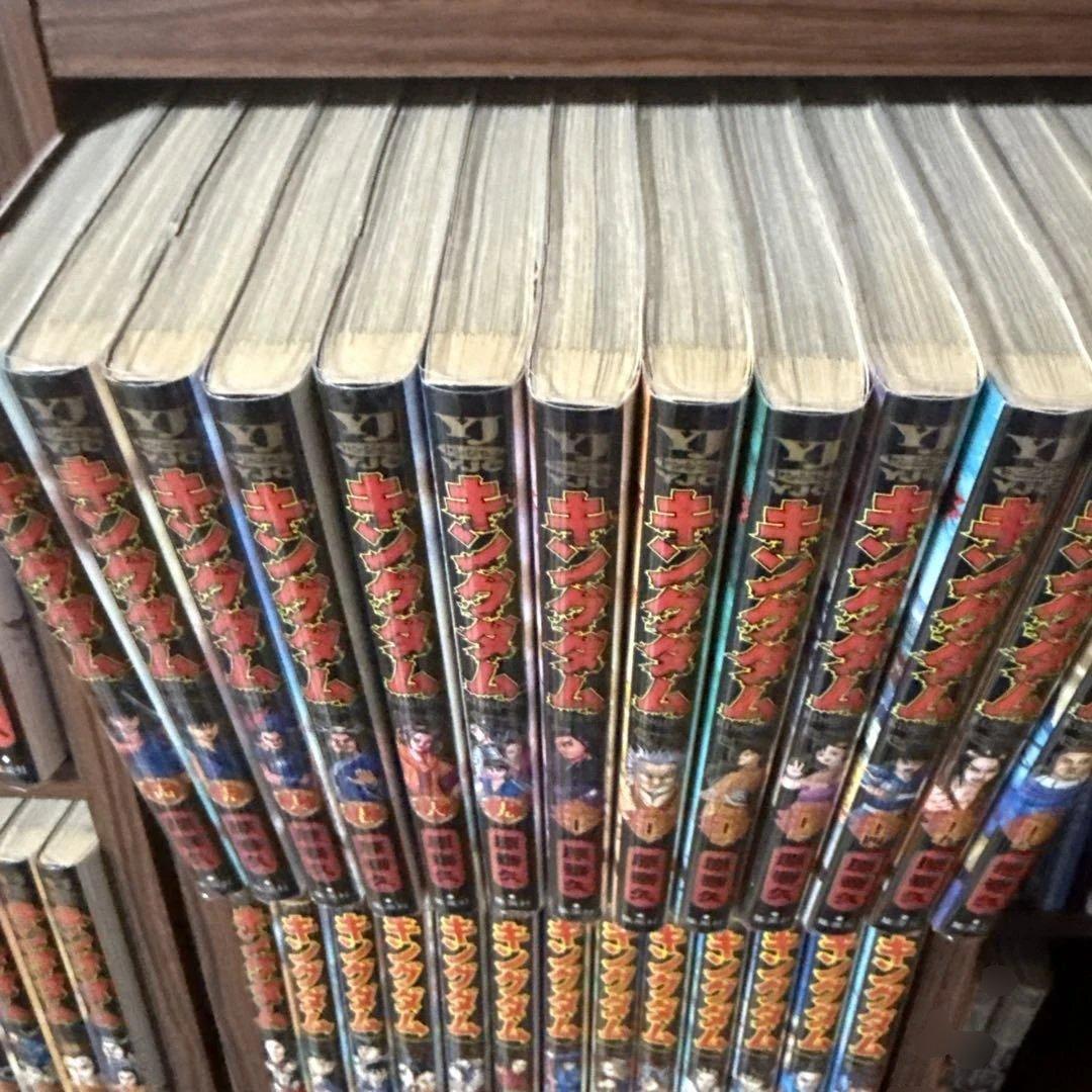 キングダム　漫画全巻セット　1〜78巻 フィルムカバー付　26巻以降全て初版