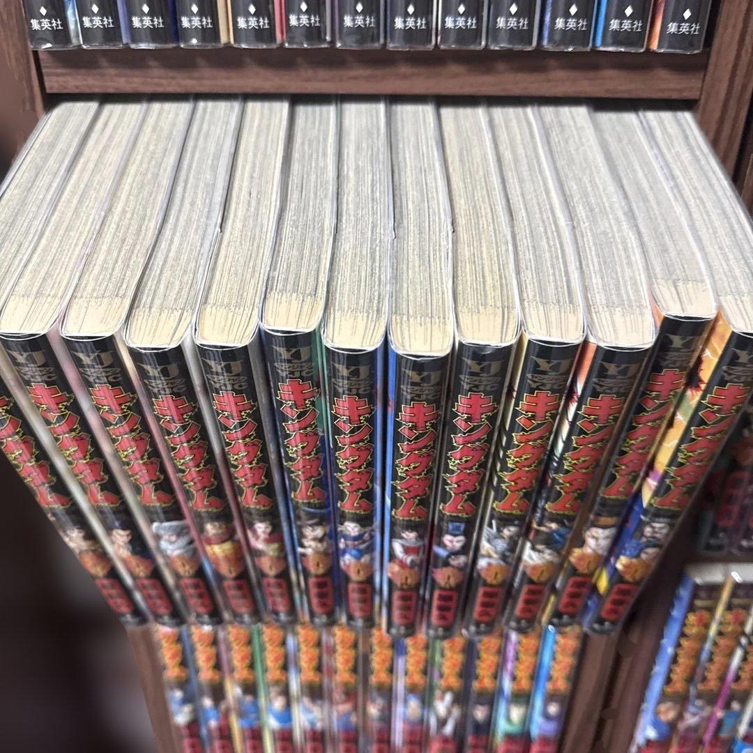 キングダム　漫画全巻セット　1〜78巻 フィルムカバー付　26巻以降全て初版