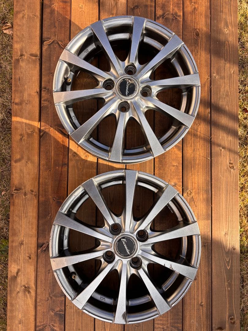 M*U様 14インチ ガンメタリック ホイール 2個セット