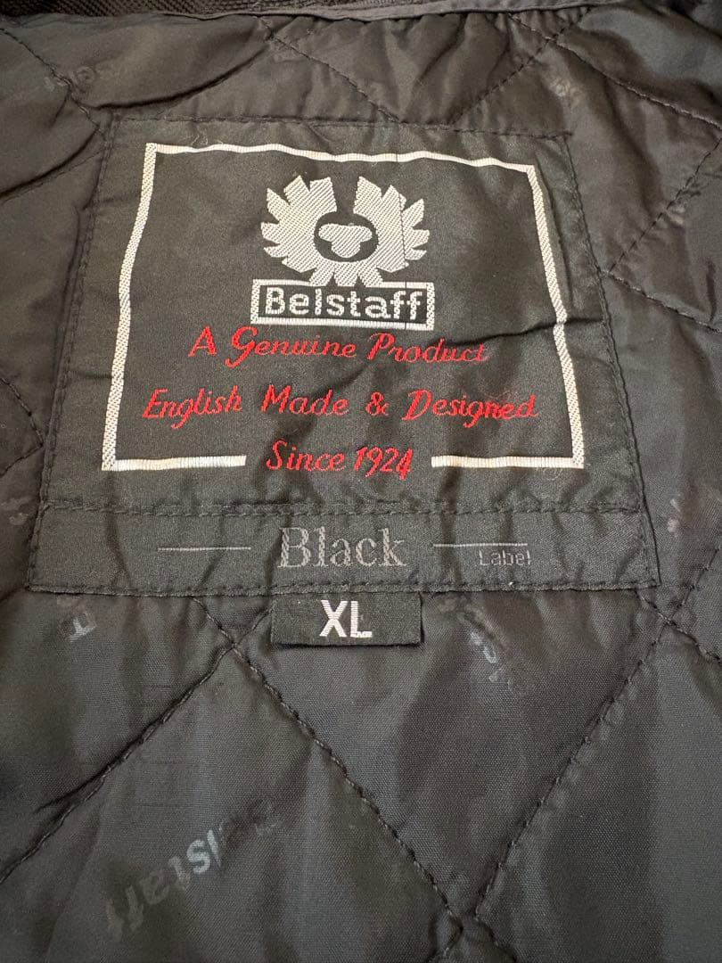 ベルスタッフ イタリア製ライダースジャケット XLサイズ