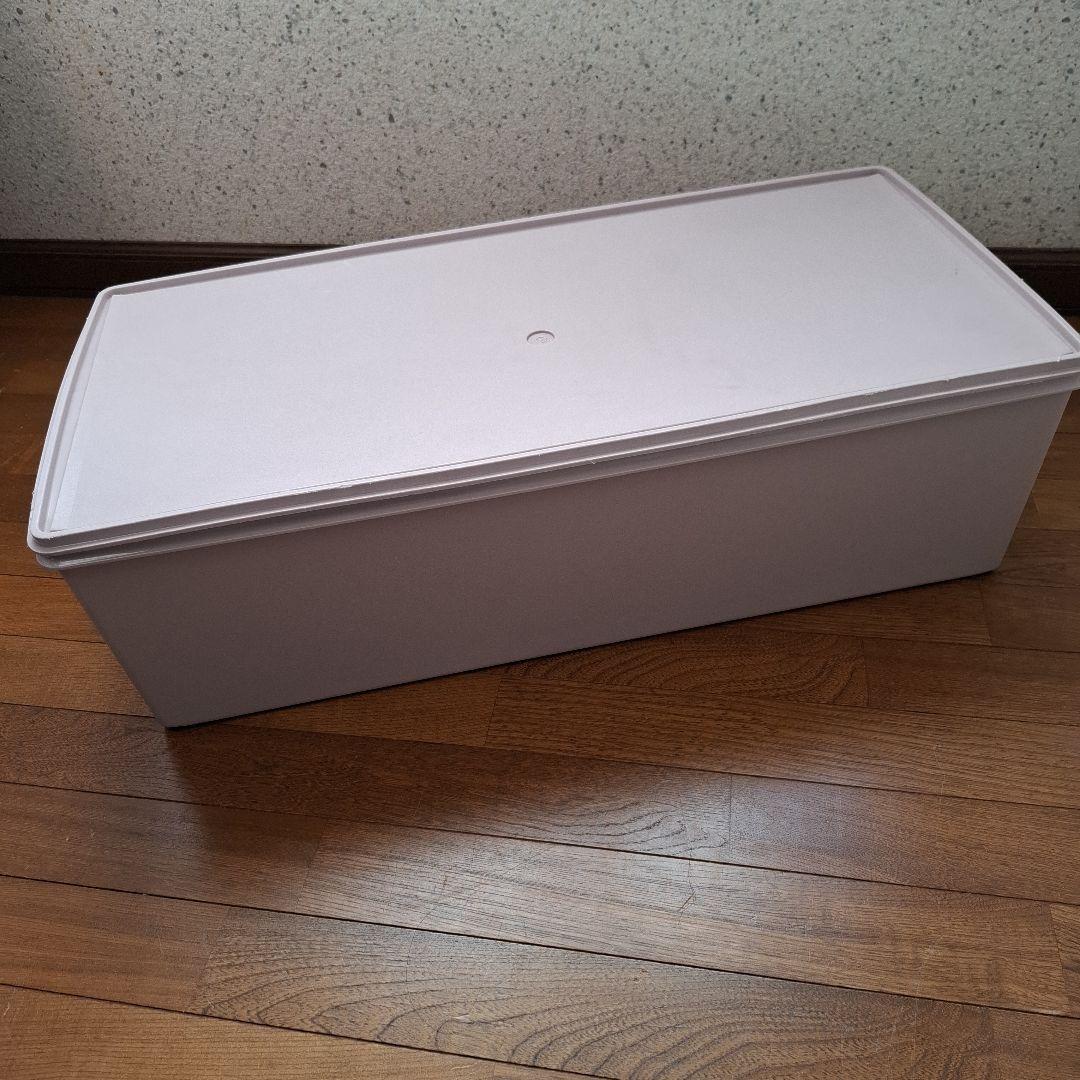 mkjt　色違い2個セット 　タッパーウェアー　ロングスーパーケース
