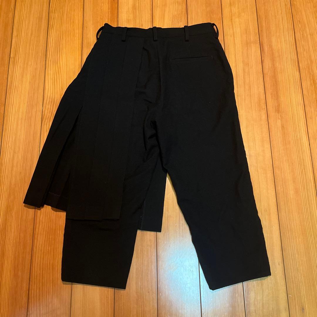 d*2様 yohji yamamoto／ヨウジヤマモトスカートカバーパンツ