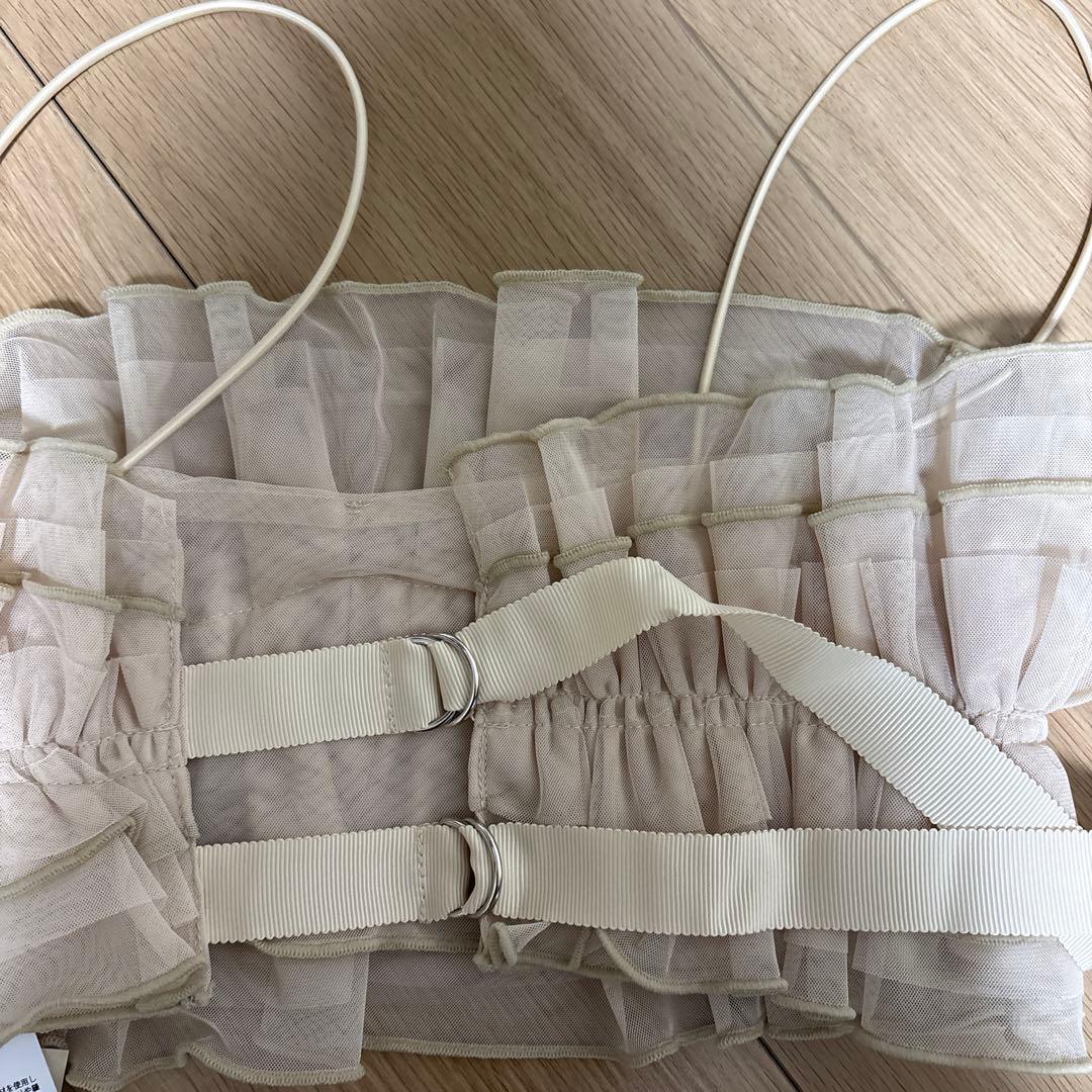 新品　Eaphi nuance tulle bustier