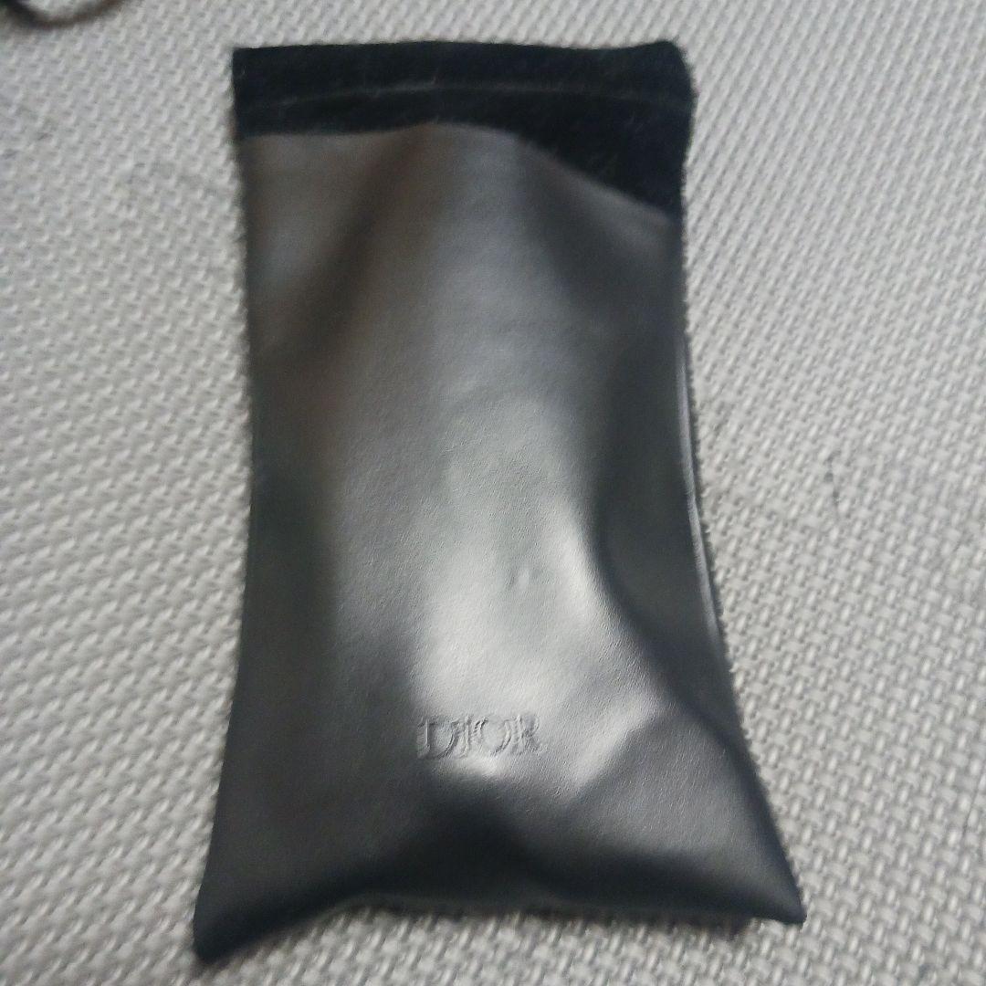 Dior オーバーサイズサングラス ブラック/ゴールド ケース付き