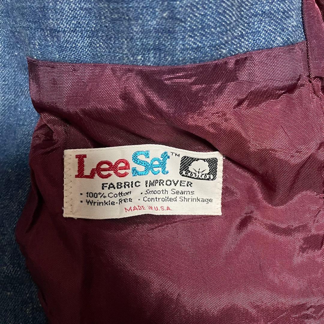 70s USA製 Lee Set デニム テーラードジャケット38