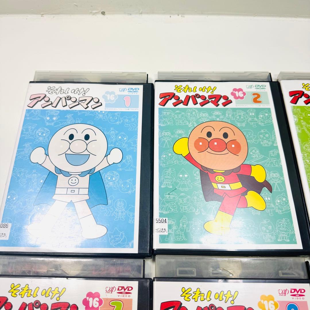 それいけ!アンパンマン '16　あんぱんぱんとはじめよう！　12枚セット　DVD